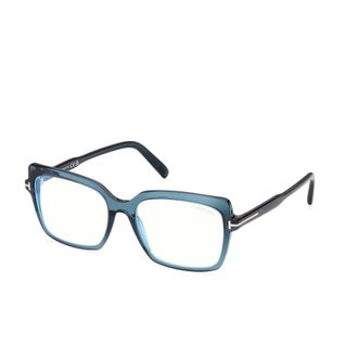 Tom Ford Glasses, female, Blue, Size: 54 MM Optical Frame