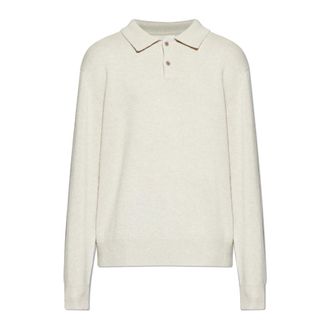 Lisa Yang Cashmere Knitwear, male, Beige, Size: 2XL Rufus Cashmere Sweater