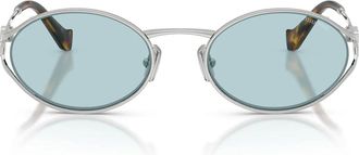 Miu Miu Sunglasses Mu52 Y 1 Bc20 R Silver/Blue Women