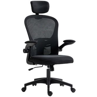 Vinsetto Silla de oficina 62x64x120 cm negro