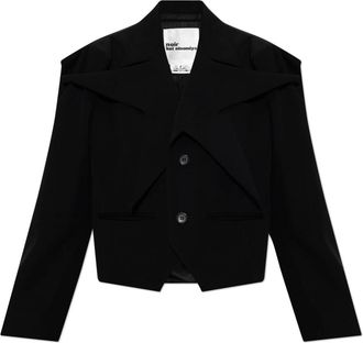 Comme Des Gar&ccedil;ons Noir Kei Ninomiya - Dames - Blazers - Zwart - M - Wol - Jassen