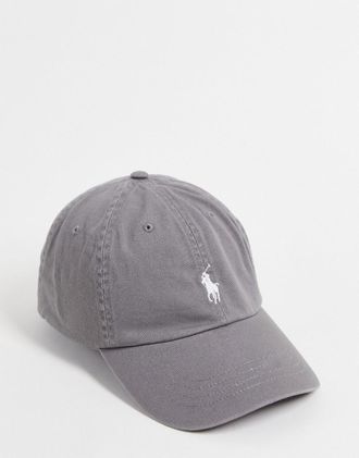 Polo Ralph Lauren Berretto grigio con logo