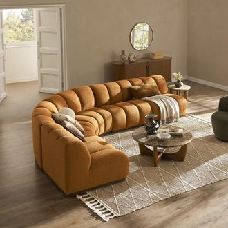 Castlery Ginger Performance Boucle Chaise Sectional Sofa | Marlow by Castlery