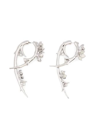 Shaun Leane diamond drop earrings (set of three) - Silver