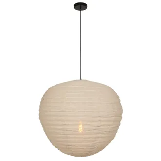 Steinhauer Anne Lighting - Lampada A Sospensione - Bangalore - Beige - Lino