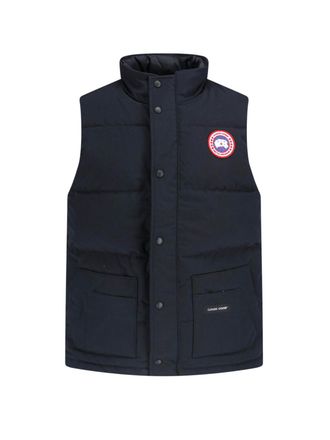 Canada Goose Navy Freestyle Quilted Padded Outerwear Vest