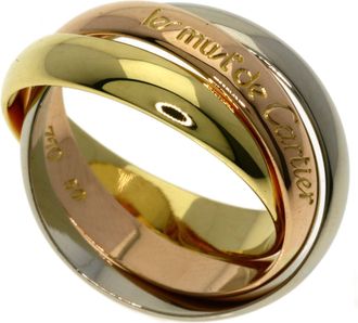 Cartier Yellow Gold (18K) Pink Gold (18K) White Gold (18K) Band Ring (Pre-Owned)
