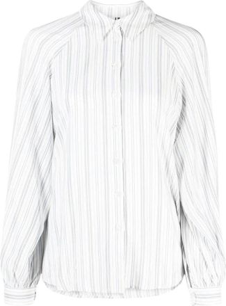 Tommy Hilfiger Camicia Raglan a Righe in Viscosa - - Blouses & Shirts - Donna - Multicolore - 2XS