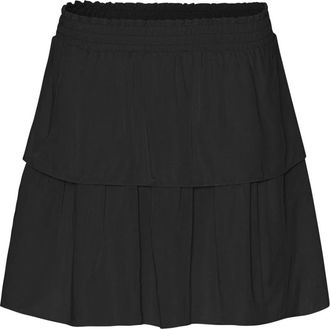 Americandreams Sally Short Skirt - Dames - Korte rokken - Zwart - L - Rokken