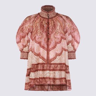 Zimmermann Top Tapestry Burgundy Multi