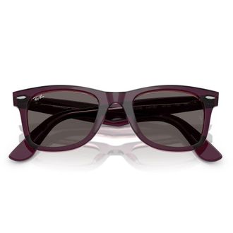 Ray-Ban Original Wayfarer Classics Rb 2140 - unisex - Zonnebrillen - Paars - 50 MM - Accessoires