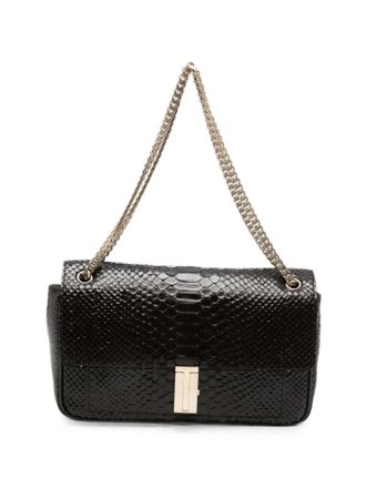 Tom Ford Shoulder Bag Chain Semi Shiny Printed Python