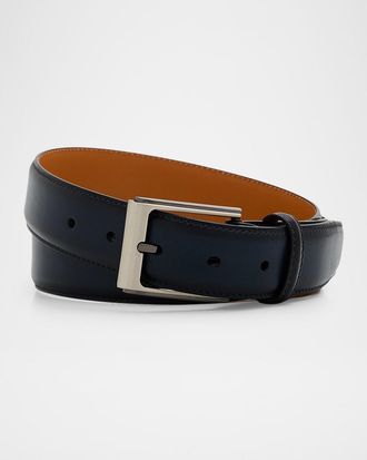 Magnanni Men & apos;s Vega Leather Belt