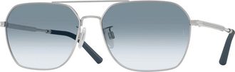 Oliver Peoples R-17 Zonnebril - Heren - Zonnebrillen - Grijs - 58 MM - Accessoires