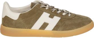 Hogan Brown Cool Calf Leather Sneakers
