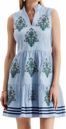 Tyler Böe Amelia Dress In Chambray