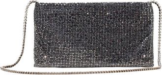 Benedetta Bruzziches Your Best Friend La Petite Bag - Twelfth Night - Dames - Schoudertassen - Grijs - ONE Size - Satijn - Tassen