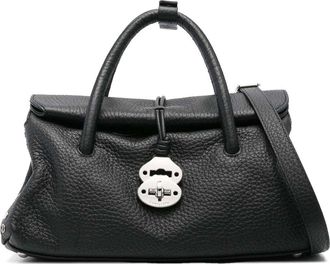 Zanellato Alma Centauro Mall Leather Handbag