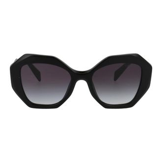 Prada Sunglasses, female, Black, Size: 53 MM Stylish Sunglasses with 16Ws Design