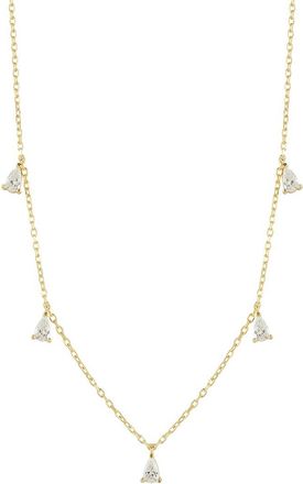 Glaze Jewelry 14K Plated Cz Necklace