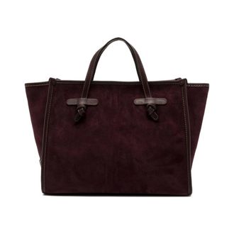 Gianni Chiarini Miss Marcella 32 Suede Tote - female - Gianni Chiarini - Shopping Bags - Red - ONE SIZE - Bags
