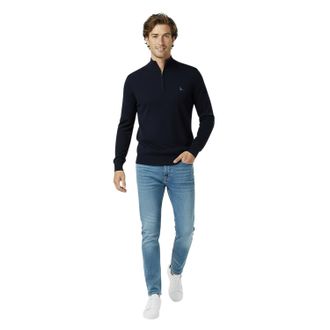 Jack Wills Heren Trui met trechterhals (Marine)