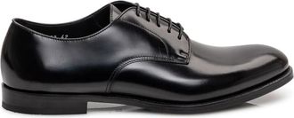 Doucal's Leren Derby Schoenen met Veters - Heren - Nette schoenen - Zwart - 42 1/2 EU - Leer - Schoenen