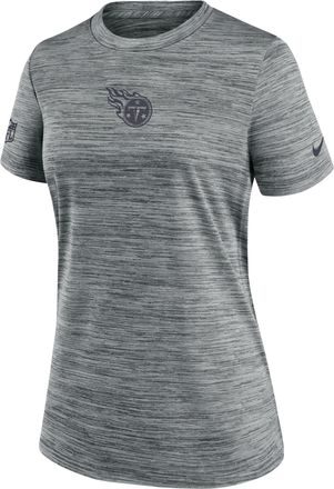 Nike Tennessee Titans Sideline Team Issue Velocity Nike Womens Dri-FIT NFL T-Shirt in Grey | 03EY06G8F-P88