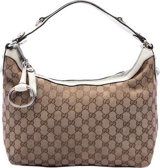 Gucci Pre-owned Gucci GG Canvas Icon Bit Satchel Ladies 0QLHFG2AGIOEIDS8