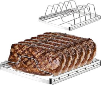 OEM Parrilla Para Costillas De Barbacoa, Parrilla Para Carne Y Costillas, Parrilla Para Carne Y Costillas, Rejilla Para Horno, Parrilla De Carb&oacute;n