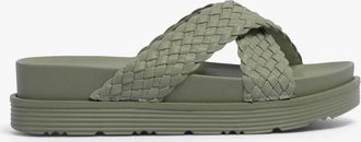 Hush Puppies Womens Hush Puppies SERENA Womens Sandals Mint - Green - Size: 4