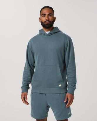 Vuori Clothing Cypress Vintage Hoodie | Blue Sea | Medium