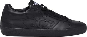 Diesel Schoenen, Heren, Zwart, 42 EU, Leer, S-Leroji Low