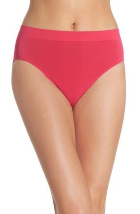 Wacoal B-Smooth High Cut Briefs in Pink Peacock at Nordstrom, Size X-Large