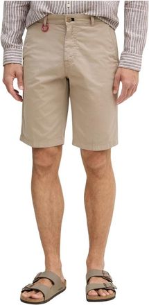 Joop Casual Shorts - Heren - Korte Broeken - Beige - W33 - Katoen - Korte Broeken