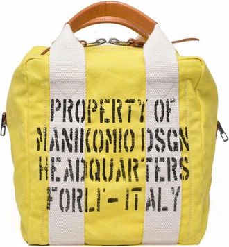 Manikomio DSGN Canvas Shopper - Yellow