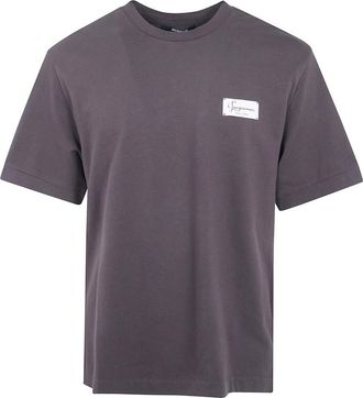 Jacquemus Camiseta Le Montaigne MC - Tops - Hombre - Marr&oacute;n - XL