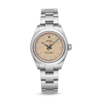 Rolex Pre-owned Rolex Oyster Perpetual Automatic Chronometer Ladies Watch 276200