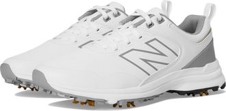 New Balance Womens Brighton V2 Golf Shoe, White/Grey, 4.5 UK