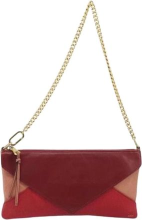 Chlo&eacute; Pre-owned Clutches, female, Multicolor, Size: ONE SIZE Pre-owned Envelope wallet on chain