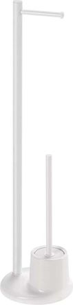 Gedy Gedy - Mm320200000 Columna Portarrollo+escobillero G-mammolo Blanco - Ref: Mm320200000