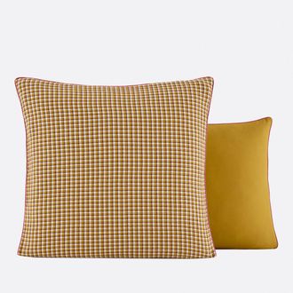 La Redoute Interieurs Kussensloop in tetra/gewassen katoen, Ninon