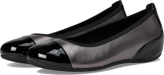 Josef Seibel Florina 01 Womens Dress Flat Shoes Black Kombi Electric : EU 41 (US Womens 10-10.5) M, Leather