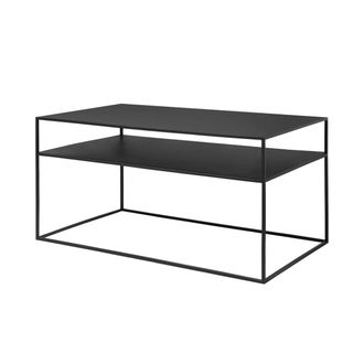 Blomus Fera Couchtisch, 50 x 90 cm, schwarz