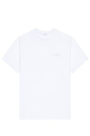 Givenchy BRANDED COTTON T SHIRT Size: XL, colour: WHITE