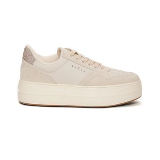Hogan Skyscraper Leather Butter Glitter Trainers