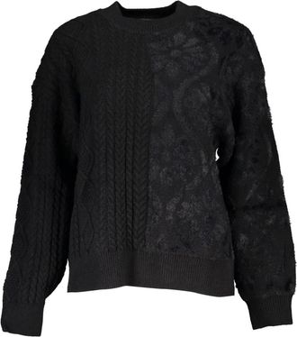 Desigual Donna, Maglie, Nero, M, new