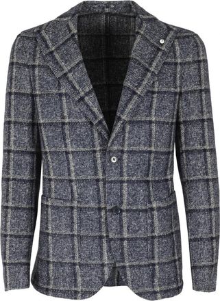 L.B.M. 1911 Stijlvolle Jas voor Mannen - Heren - Blazers - Veelkleurig - L - Jassen