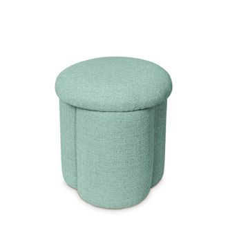Koketto Home Puff tapizado en menta