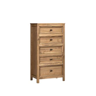 Klast Cajonera de madera natural 60 cm x 115 cm